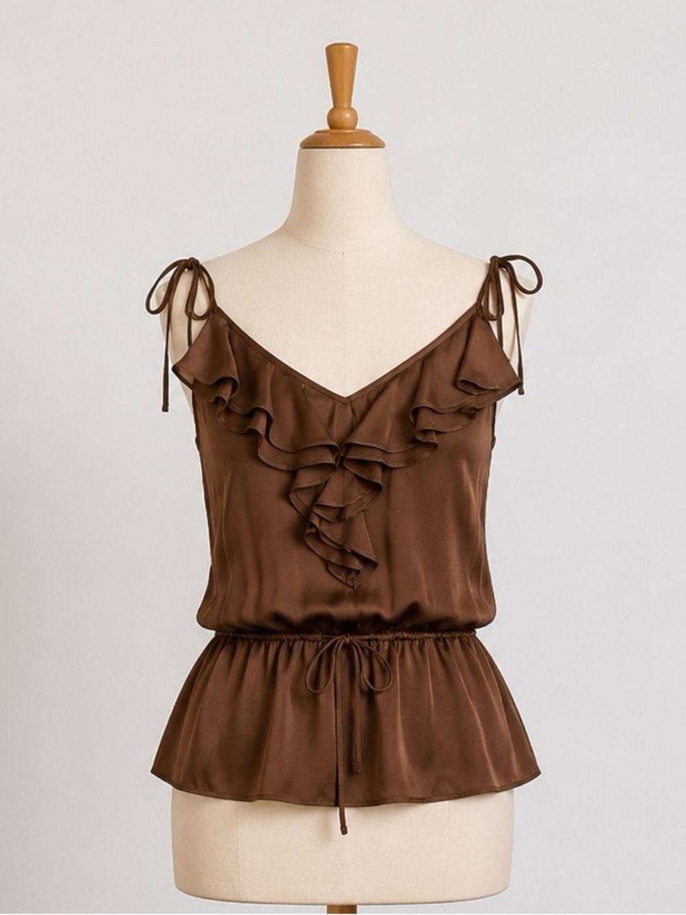 Arden B| Stylish Ruffle Cami Top